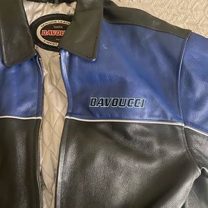 Vintage Walter davoucci leather coat